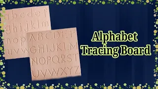 Alphabet Tracing Board || Board to learn neat writing