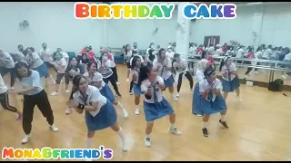 BIRTHDAY CAKE //RIHANA //ZUMBA MONA & FRIENDS//BMI Hongkong //Laitung Sports Center//