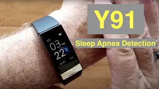 Bakeey Y91 IP68 Smartwatch/Band ALL THIS: ECG/Pulse/BP/HRV/Sleep Apnea/SpO2/More: Unbox & 1st Look