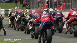 2022 Bennetts British Superbike Championship - RD7 - Cadwell Park - Race 2 highlights