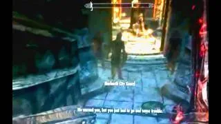 **MARKARTH GUARD BUG FIX **  EASIEST AND CHEAPEST WAY  skyrim