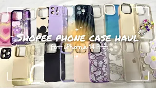 SHOPEE PHONE CASE HAUL PH (AS LOW AS 1 PESO!) | FOR IPHONE 14 PRO