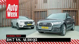 Audi Q5 vs. DS 7 - AutoWeek dubbeltest - English Subtitles