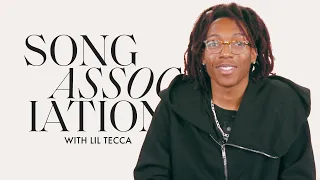 Lil Tecca Raps Migos, Young Thug and "REPEAT IT" in a Game of Song Association | ELLE