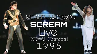 Michael Jackson - SCREAM - Live ROYAL Concert 1996 (ft. Janet Jackson)