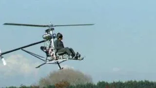 Helicorp Test Flying Mosquito Helicopter Autorotation