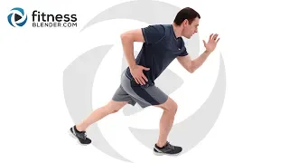 HIIT and Kickboxing Cardio Workout Plus Abs - Home HIIT Cardio and Abs Workout