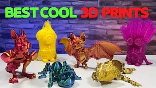 6 Best Cool 3D Prints - TOP Articulated Animals, Evil Minions