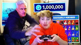 Kid Spends $1000 on FORTNITE with Dad’s Credit Card... [MUST WATCH]