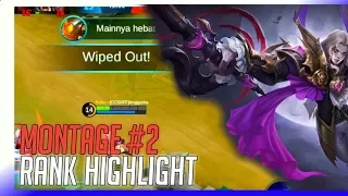 LANCELOT MONTAGE #2 | RANK HIGHLIGHT | BEST MOMENTS, KILL, IMMUNE | MOBILE LEGENDS BANG BANG