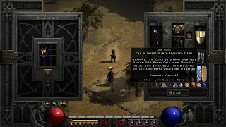 Diablo 2 Resurrected: Upgrade Unique Exceptional Armor to Elite Version