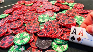 Aces & Kings TEN TIMES! UNBELIEVABLE! - Poker Vlog 94