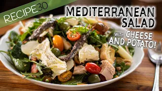 A Delicious and Healthy Mediterranean Salad