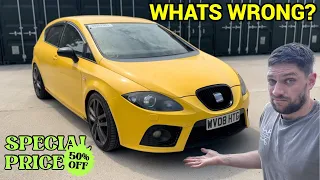 I BOUGHT A CHEAP SEAT LEON CUPRA BLIND FOR UNDER £1000!!