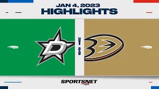 NHL Highlights | Stars vs. Ducks - January 4, 2023