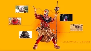 Rafiki Costume Anatomy - THE LION KING