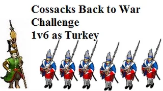 Cossacks 1v6 challenge on Very Hard difficulty: Fail