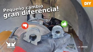 Como cambiar los bujes de la barra estabilizadora | VW Suran/Fox