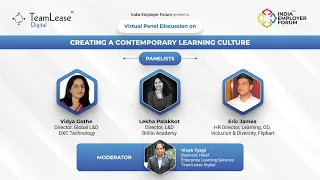 IEF Webinar #11 | Creating a Contemporary Learning Culture