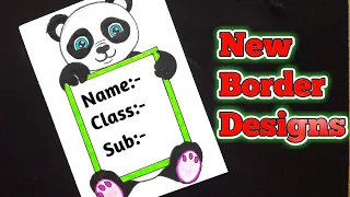 How to Draw a panda | como desenhar um panda | como dibujar un panda | DIBUJOS KAWAII | panda border