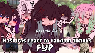 Hashiras react to fyp/tiktoks||SHIPS!||KNY/ Demon Slayer