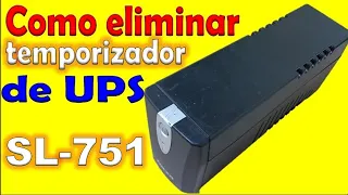 covierte tu UPS en un inversor sin limite de tiempo- hasta donde permita la carga de la bateria.