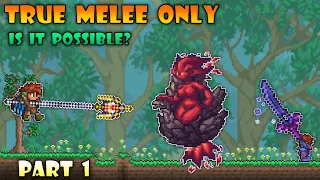 Can you finish Terraria Calamity True Melee challenge? - Part 1