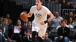 Nikola Jokic Drops 27/15/9 in Win Over DAL | 12.19.16