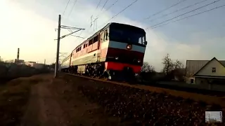 ТЭП70к-0322 с поездом №648 Минск - Гомель