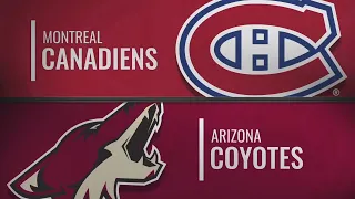 Монреаль  - Аризона | Montreal Canadiens vs Arizona Coyotes | НХЛ обзор матчей 30.10.2019г.