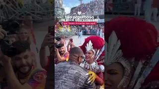 Léo Santana Prestigiando a Esposa Lore Improta na Sapucaí no Desfile das Campeãs #carnaval2024 ❤🎉🎶🏆