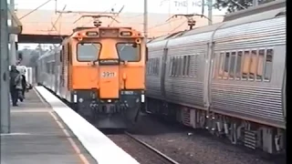 Trains in Brisbane - 1992