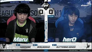 [2022 GSL S1] Ro.10 Group B Match9 Maru vs herO