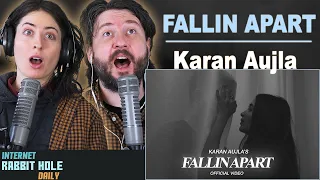 FALLIN APART REACTION! | Karan Aujla | Ikky | Nikkesha | Latest Punjabi Songs 2023