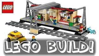 Lego Train Station 60050 | Time-lapse Build / Unboxing & Review!