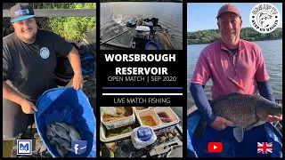 Live Match Fishing: Worsbrough Reservoir | Open Match | Barnsley - South Yorkshire | BagUpTV | 2020