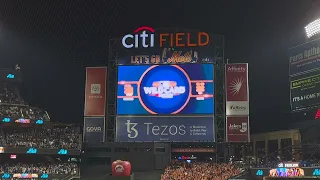 New York Mets 2022 National League Wild Card Series Starting Lineups (vs. San Diego Padres)