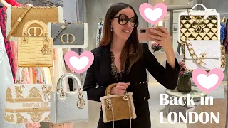 LONDON LUXURY SHOPPING VLOG 2021 - Come Shopping With Me at Harrods, Dior, Chanel & Louis Vuitton