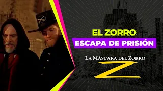 El Zorro escapa de la cárcel | La máscara del Zorro | Hollywood Clips en Español