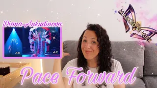 Reacting to DIANA ANKUDINOVA|  Диана Анкудинова Pace forward |  Masked Show EP.4