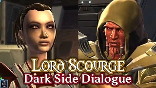 SWTOR Dark Side Jedi Knight wants a Sith Child trained by Lord Scourge [All Companion Conversations]