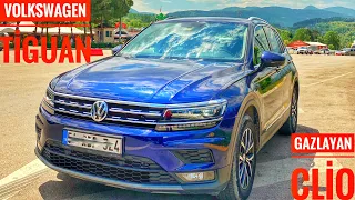 TİGUAN KAFA TUTAN ÇILGIN CLİO | KÖPRÜDE POLİS ÇEVİRDİ | VOLKSWAGEN TİGUAN UZUN YOL VLOG