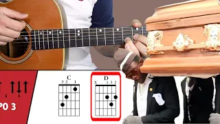 Astronomia Meme (Coffin Dance Meme) Guitar Tutorial CHORDS