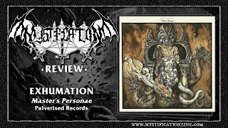 EXHUMATION 'Master's Personae' (Pulverised Records, 2024) | Post-Review