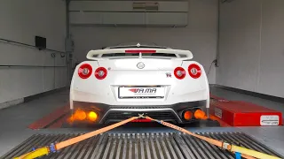 Nissan GTR R35 610hp - Dyno Test