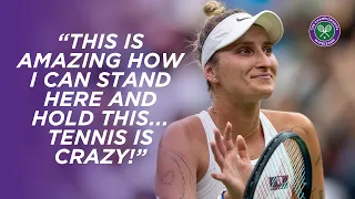 Marketa Vondrousova's First Interview After Wimbledon Win | Post-Match Interview | Wimbledon 2023