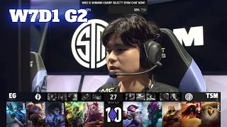 EG vs TSM | Week 7 Day 1 S12 LCS Summer 2022 | Evil Geniuses vs TSM W7D1 Full Game