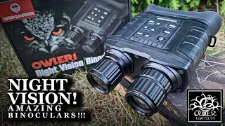 The MOST IMPRESSIVE Night Vision I Have Used Yet!!  Wildguarder Owler 1 Night Vision...Fantastic!!