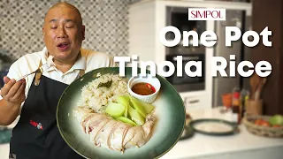 Filipino favorite: One-Pot Tinola Rice Recipe! | Chef Tatung