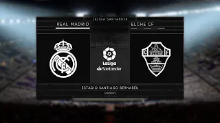 ⚽ Real Madrid vs Elche ⚽ | La Liga (13/03/2021) | Fifa 21